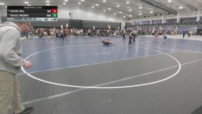 132 lbs Champ. Rd Of 16 - Isaac Weber, Ringers vs David Hill, Elevate Wrestling Club
