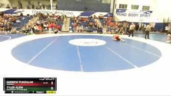 125 lbs Cons. Round 3 - Tyler Klein, University Of Dubuque vs Andrew Punzalan, Wabash