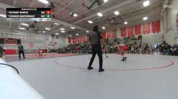 126 lbs Champ. Round 2 - Eliyano Garcia, Denver East vs Connor Martindale, Bayfield