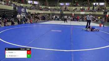 45 lbs Semifinal - Lincoln Anderson, DGF vs Leo House, BGC (Boy And Girls Club Lacros