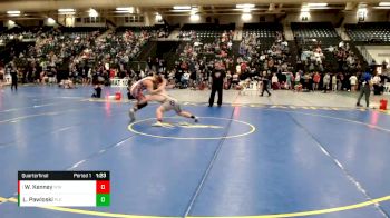 215 lbs Quarterfinal - Walter Kenney, Wolfking Wrestling vs Luke Pawloski, PLEASANTON