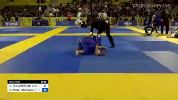 GABRIELI PESSANHA DE SOUZA MARIN vs MAYARA MONTEIRO CUSTÓDIO 2022 World Jiu-Jitsu IBJJF Championship