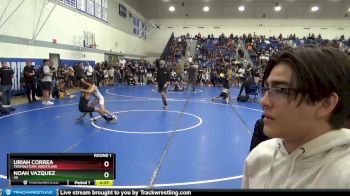 92 lbs Round 1 - Uriah Correa, Terminators Wrestling vs Noah Vazquez, 3G