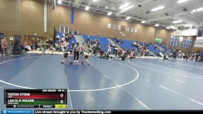 59-61 lbs Round 3 - Lincoln Holker, Westlake vs Taiton Stone, JWC