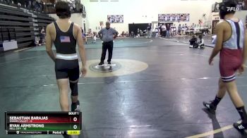 150 lbs Round 1 (10 Team) - Ryan Armstrong, Pell City vs Sebastian Barajas, Shades Valley