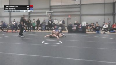 65 kg Cons. Semis - Gage Bjerga, Pinnacle Wrestling Club vs Calan Manley, Cowboy Wrestling Club