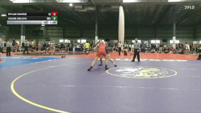 150 lbs Cons. Round 2 - Caleb Zelaya, Darkhorse Wrestling Club vs Dylan Davies, Virginia Beach