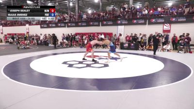 74 kg Quarters - Joseph Sealey, NLWC/TMWC vs Isaias Jimenez, Pennsylvania RTC
