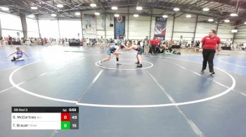 150 lbs Rr Rnd 3 - Sj McCartney, All-American Wrestling Club vs Thomas Brauer, Team Bro