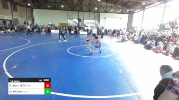 76-80 lbs Quarterfinal - Koi Starr (67), Skiatook Youth Wrestling 2022-23 vs Mike McGee, Wagoner Takedown Club