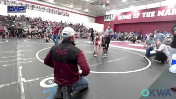 66 lbs Rr Rnd 1 - Hudson Burdick, Perry Wrestling Academy vs Larson Busby, Cushing Tigers