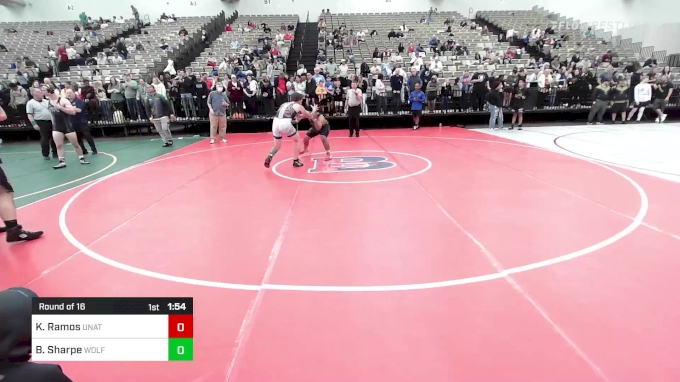 174-A lbs Round Of 16 - Kenneth Ramos, Unattached vs Billy Sharpe, Wolf ...