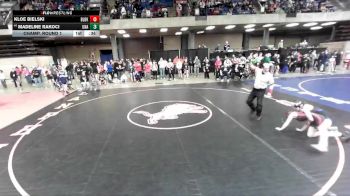 115 lbs Champ. Round 1 - Madeline Rakoci, Unattached vs Kloe Bielski, Bolingbrook