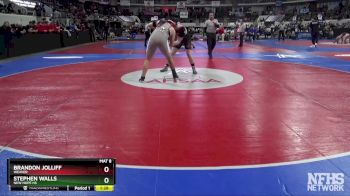 1A-4A 215 Quarterfinal - Stephen Walls, New Hope HS vs Brandon Jolliff, Weaver