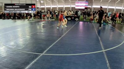 145 lbs Quarters - Gianna Munifo, California vs Breanna Maldonado, Utah