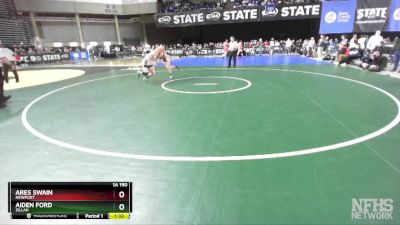 1A 190 lbs Semifinal - Ares Swain, Newport vs Aiden Ford, Zillah