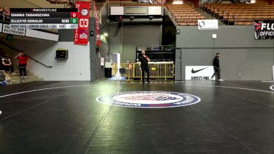 Junior Girls - 140 lbs Quarters - Julie Cimarusti, Legacy Wrestling Center vs Khloe Meisenbach, South San Francisco Gator WC