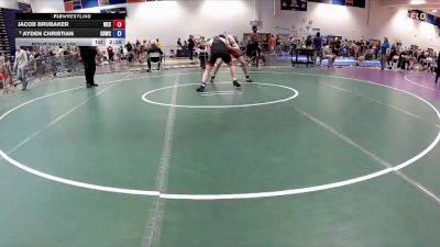 175 lbs Cons. Round 4 - Ayden Christian, Great Bridge Wrestling Club vs Jacob Brubaker, Westfield