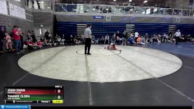 75 lbs Cons. Round 4 - John Swan, Homedale WC vs Tanner Olsen, 208 Badgers