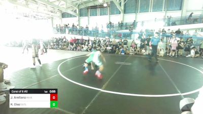 123 lbs Consi Of 8 #2 - Jaxson Arellano, Reverence Grappling TC vs Kane Diaz, Outlaws WC