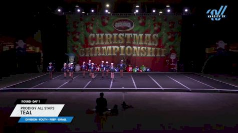 Prodigy All Stars - Teal [2024 L1.1 Youth - PREP - Small Day 1] 2024 Cheer Power Holiday Showdown Houston