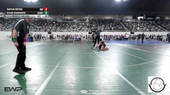 92 lbs 3rd Place - Raylin Reyes, Sperry HS Girls vs Kylie Stanhope, Sallisaw Lady Black Diamonds