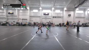 60 lbs Cons. Round 1 - Myles Cross, Contenders Wrestling Club vs Sam Smith, Dawg Pound