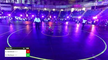 70 lbs Final - Eli Sandoval, Gold Rush WC vs Asher Montoya, Lockdown