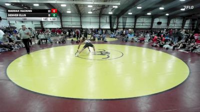 132 lbs Round 7 (8 Team) - Maddax Hacking, Uintah vs Denver Ellis, Box Elder