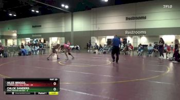 135 lbs Placement Matches (16 Team) - Chloe Sanders, Iowa Minion Nation vs Ailee Briggs,, Florida Girls All Stars