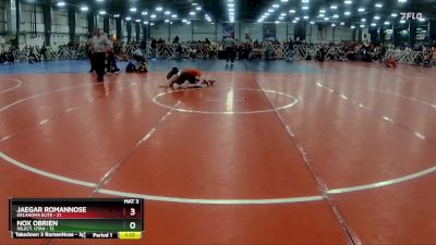 96 lbs Rd# 4- 2:00pm Friday Final Pool - Nox Obrien, SELECT, Utah vs Jaegar RomanNose, Oklahoma Elite