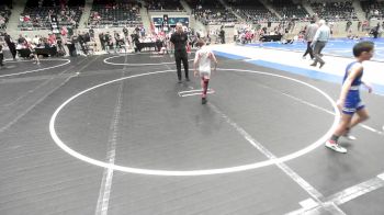 61 lbs Quarterfinal - Bradley Robinson, Claremore Wrestling Club vs Donnie Whitenack, Pryor Tigers