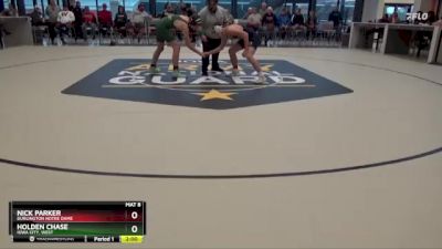 JV-21 lbs Round 1 - Holden Chase, Iowa City, West vs Nick Parker, Burlington Notre Dame