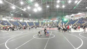 40 lbs Round Of 16 - Brielle Cablay, Pounders WC vs Enoch Ortegon, Jefferson Wrestling Club