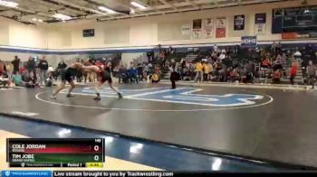 145 lbs Cons. Round 4 - Cole Jordan, Rogers vs Tim Jobe, Grand Rapids
