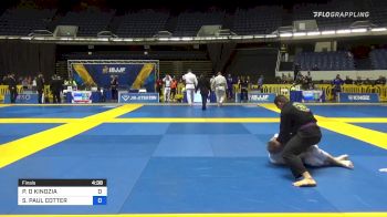 PAUL D KINDZIA vs STEVE PAUL COTTER 2021 World Jiu-Jitsu IBJJF Championship