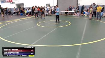 82 lbs 3rd Place Match - Logan Sivertsen, Juneau Youth Wrestling Club Inc. vs Xavier Johnson, Chugach Eagles Wrestling Club