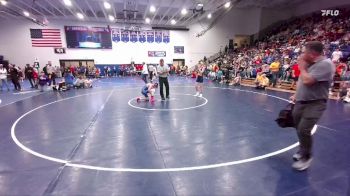 90 lbs Cons. Round 1 - Carson Stroud, Alliance Middle School vs Jase Kelly, Gering Middle School