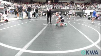 115 lbs Semifinal - Delaney Davis, Marlow Outlaws vs Charlee McClung, Elgin Wrestling