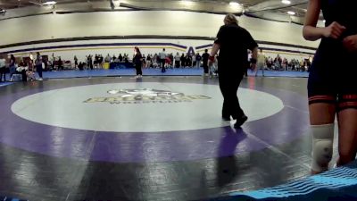138 lbs Cons. Round 4 - Siena Palmisciano, Baldwin Wallace University vs Celeste Nunez, Indiana Tech University