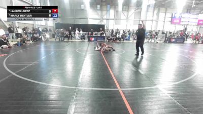 10U Girls - 80 lbs Cons. Round 3 - Kamila Morales, NV vs Carly Cogger, ID