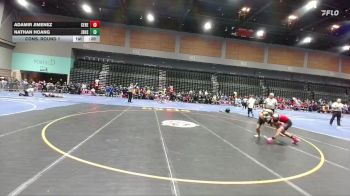 120 lbs Cons. Round 1 - Adamir Jimenez, Ceres vs Nathan Hoang, Jesse Bethel