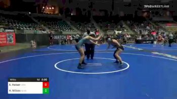 161 lbs Consolation - Ali Haiser, Lebanon vs Haley Wilcox, All American WC