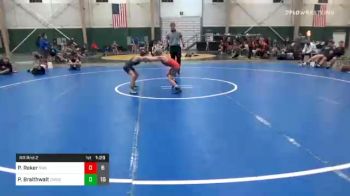 70 lbs Prelims - Preston Reker, Sidney Wrestling Club vs Pierson Braithwait, Columbus Wrestling Org.