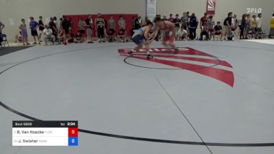 70 kg Round Of 32 - Brennan Van Hoecke, Florida vs Jude Swisher, Pennsylvania RTC