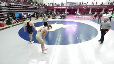197 lbs Champ. Round 1 - Darby McLaughlin, American International vs Wayne McIntyre, Kutztown