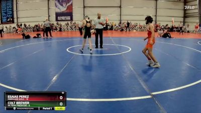 88 lbs Rd# 4- 2:00pm Friday Final Pool - Colt Brewer, VA Team Predator vs Esaias Perez, Maryland GOLD