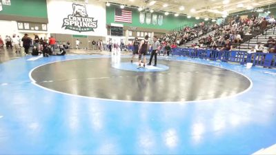 120 lbs Quarterfinal - Isaac Castaneda, Canyon Springs vs Jaden Giddens, Paloma Valley