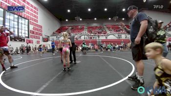 67 lbs Rr Rnd 1 - Kendel Miles, Tecumseh Youth Wrestling vs Aubree Mcguire, Redskins Wrestling Club