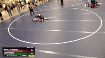 130 lbs Cons. Round 1 - Jack Smude, Blaine Wrestling vs Wyatt Johnson, Becker Bulldog Wrestling Club
